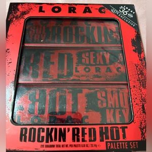 LORAC Rockin' Red Hot Palette Set NEW
